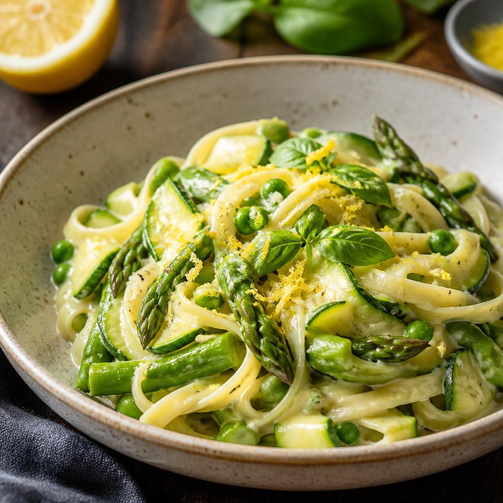 Pasta al limone — version végétarienne